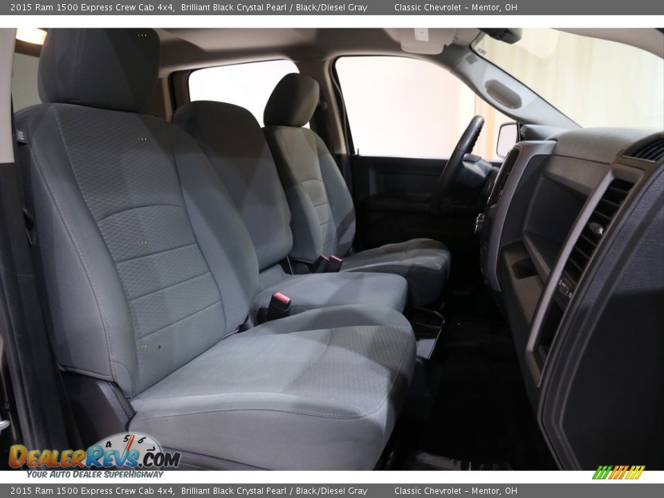 Front Seat of 2015 Ram 1500 Express Crew Cab 4x4 Photo #23