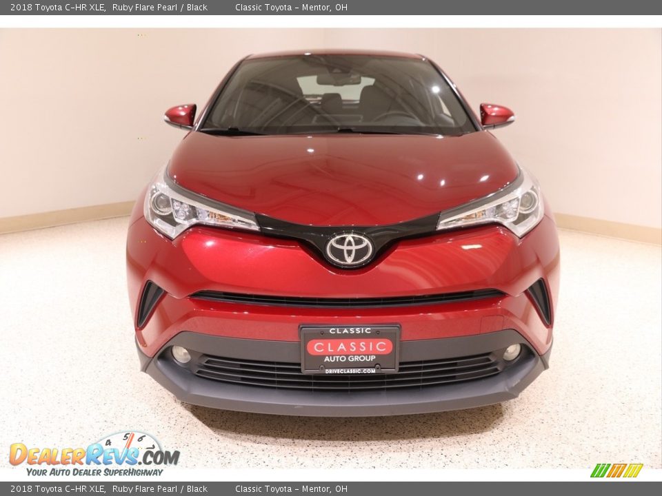 2018 Toyota C-HR XLE Ruby Flare Pearl / Black Photo #2