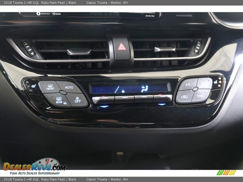 2018 Toyota C-HR XLE Ruby Flare Pearl / Black Photo #13