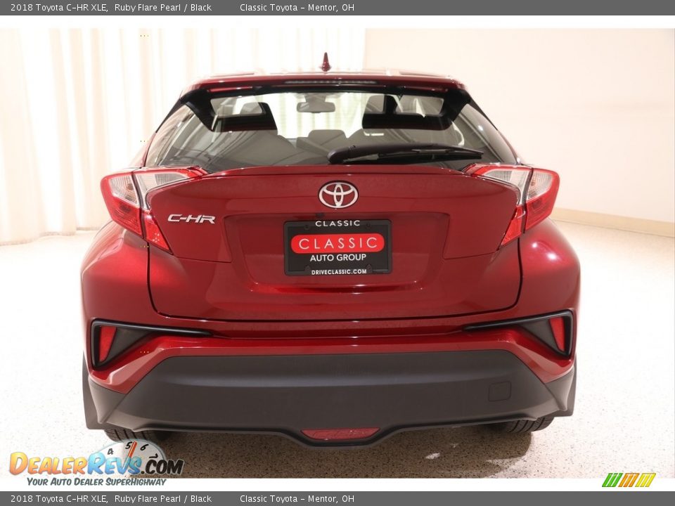 2018 Toyota C-HR XLE Ruby Flare Pearl / Black Photo #18