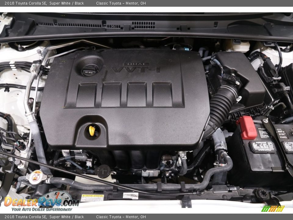 2018 Toyota Corolla SE Super White / Black Photo #19