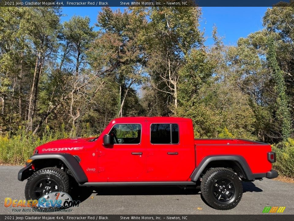 2021 Jeep Gladiator Mojave 4x4 Firecracker Red / Black Photo #1