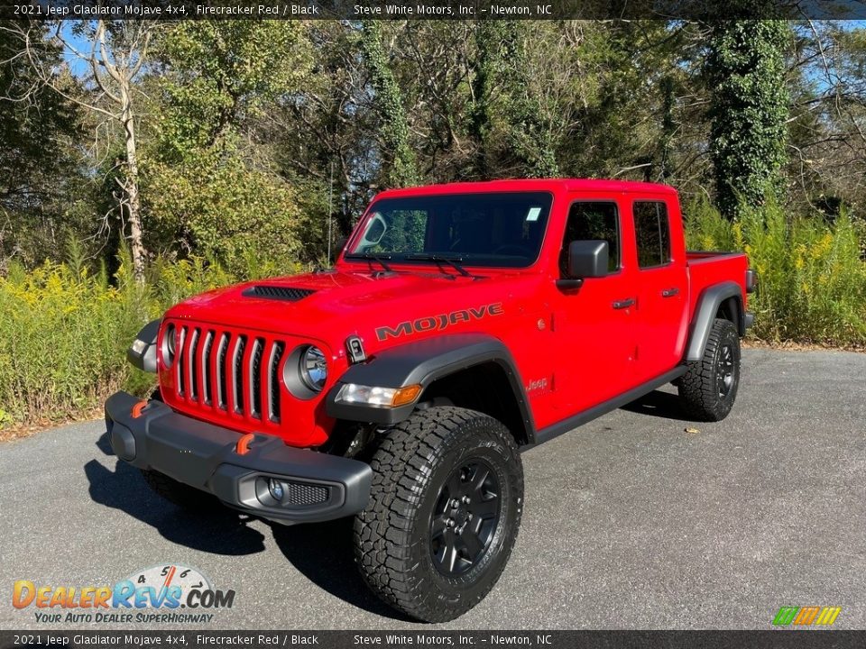 2021 Jeep Gladiator Mojave 4x4 Firecracker Red / Black Photo #2