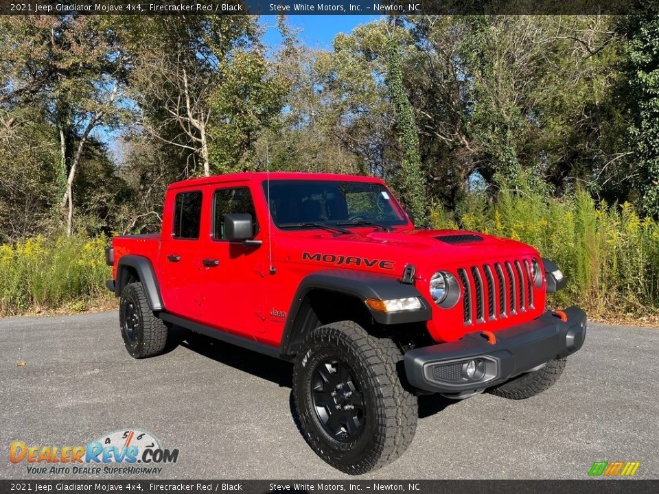 2021 Jeep Gladiator Mojave 4x4 Firecracker Red / Black Photo #4