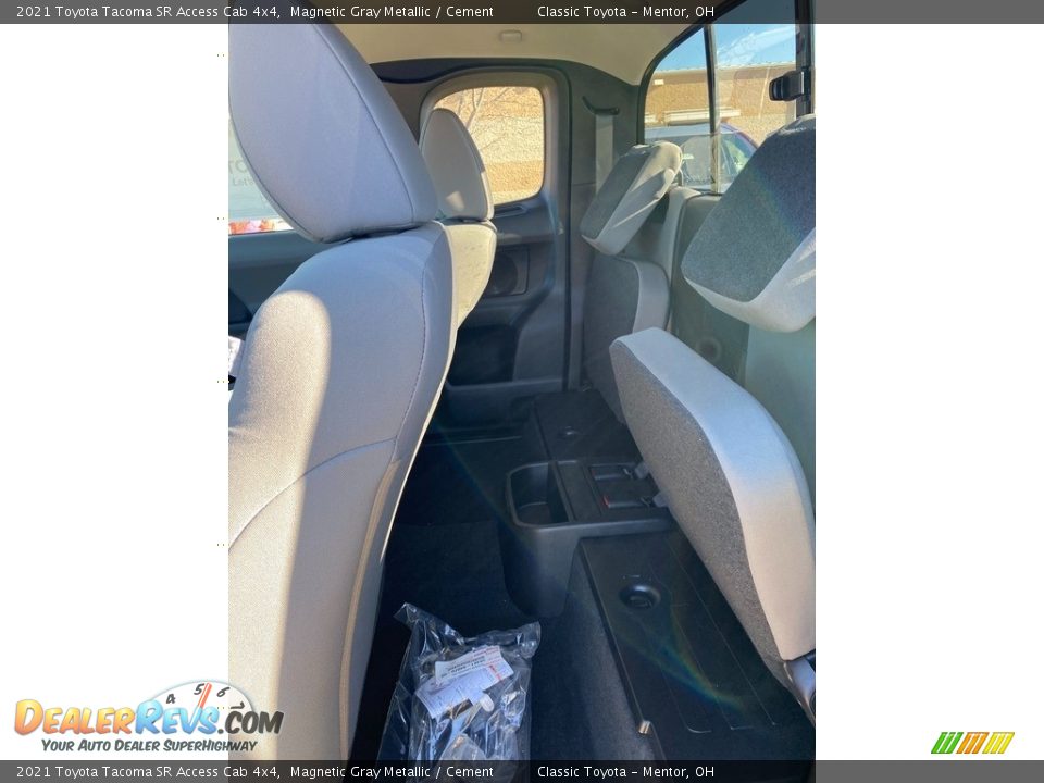 2021 Toyota Tacoma SR Access Cab 4x4 Magnetic Gray Metallic / Cement Photo #3