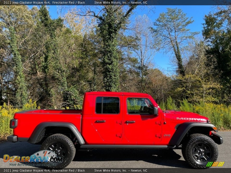 2021 Jeep Gladiator Mojave 4x4 Firecracker Red / Black Photo #5