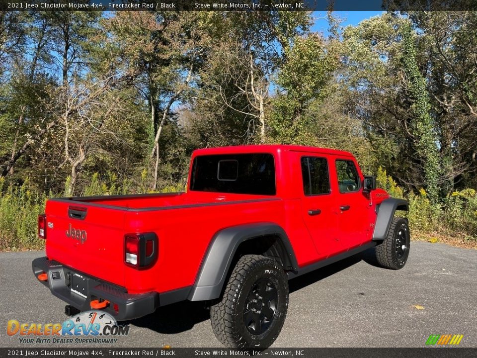 2021 Jeep Gladiator Mojave 4x4 Firecracker Red / Black Photo #6
