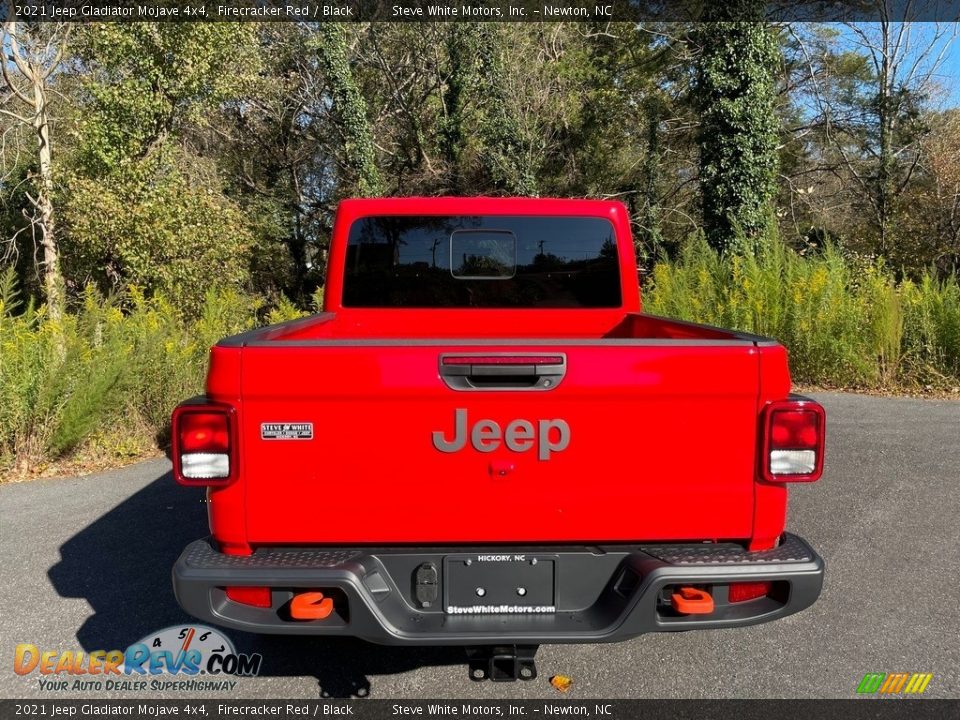 2021 Jeep Gladiator Mojave 4x4 Firecracker Red / Black Photo #7