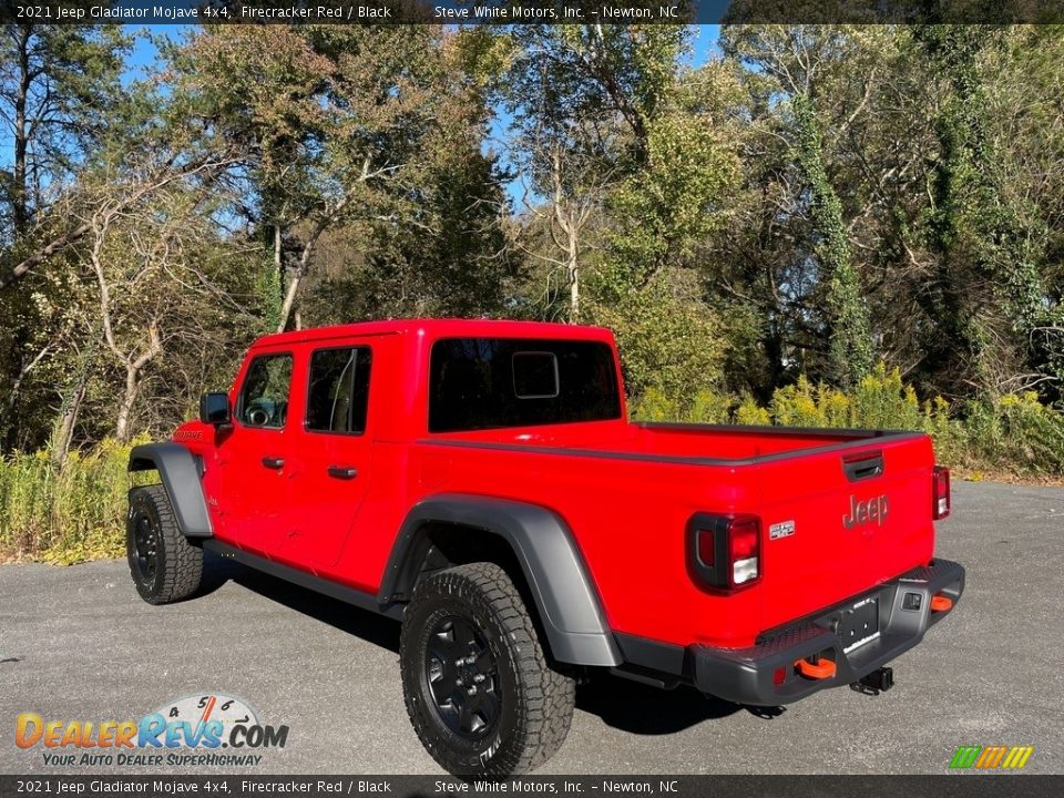 2021 Jeep Gladiator Mojave 4x4 Firecracker Red / Black Photo #9