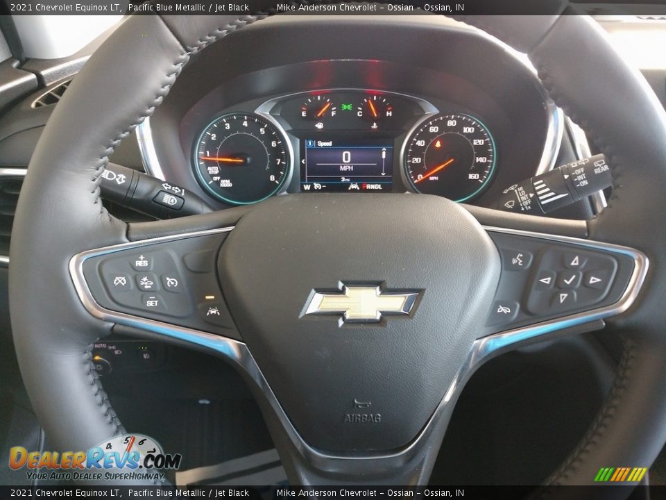 2021 Chevrolet Equinox LT Pacific Blue Metallic / Jet Black Photo #20