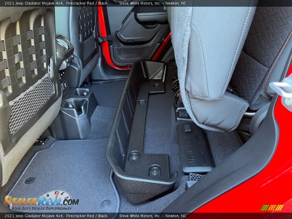 Rear Seat of 2021 Jeep Gladiator Mojave 4x4 Photo #15