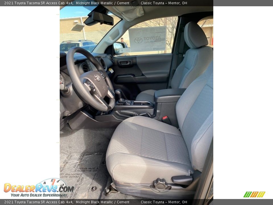 Front Seat of 2021 Toyota Tacoma SR Access Cab 4x4 Photo #2