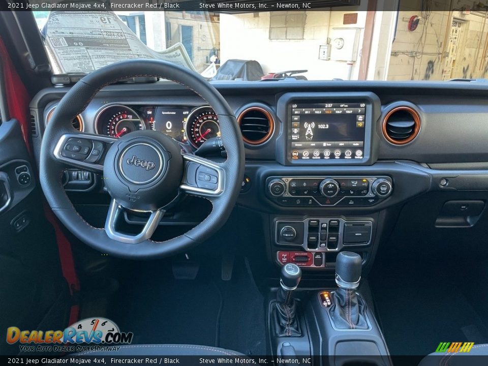 Dashboard of 2021 Jeep Gladiator Mojave 4x4 Photo #18