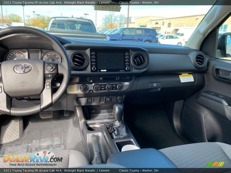 Cement Interior - 2021 Toyota Tacoma SR Access Cab 4x4 Photo #4