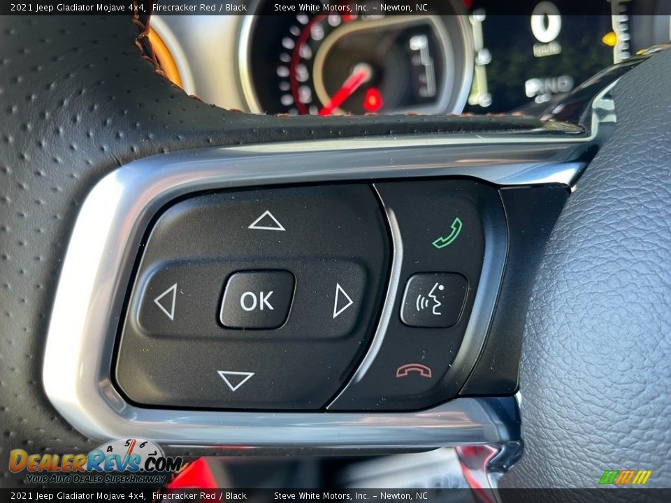 2021 Jeep Gladiator Mojave 4x4 Steering Wheel Photo #19