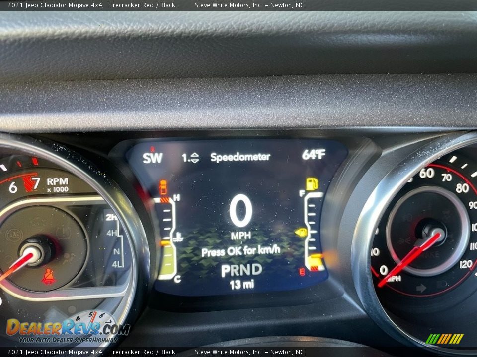 2021 Jeep Gladiator Mojave 4x4 Gauges Photo #21