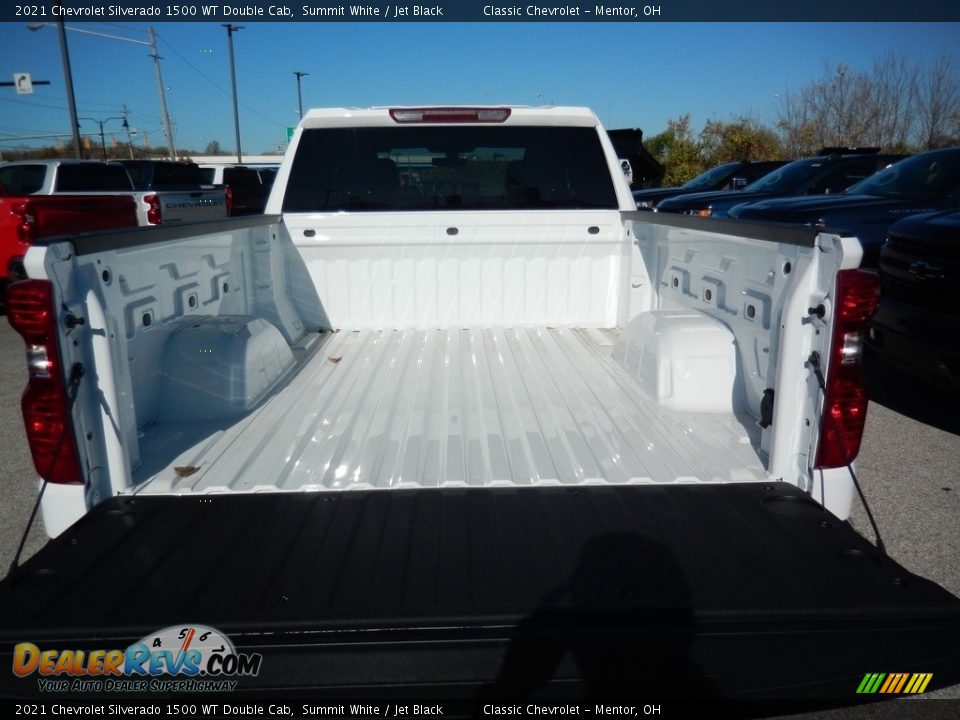 2021 Chevrolet Silverado 1500 WT Double Cab Summit White / Jet Black Photo #6