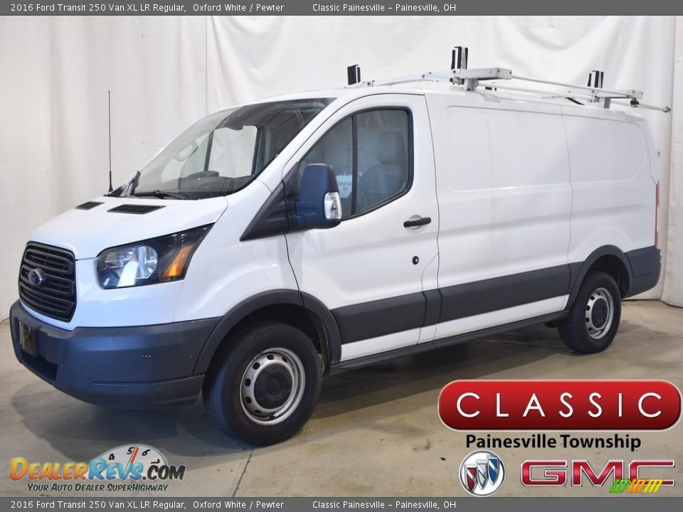 2016 Ford Transit 250 Van XL LR Regular Oxford White / Pewter Photo #1