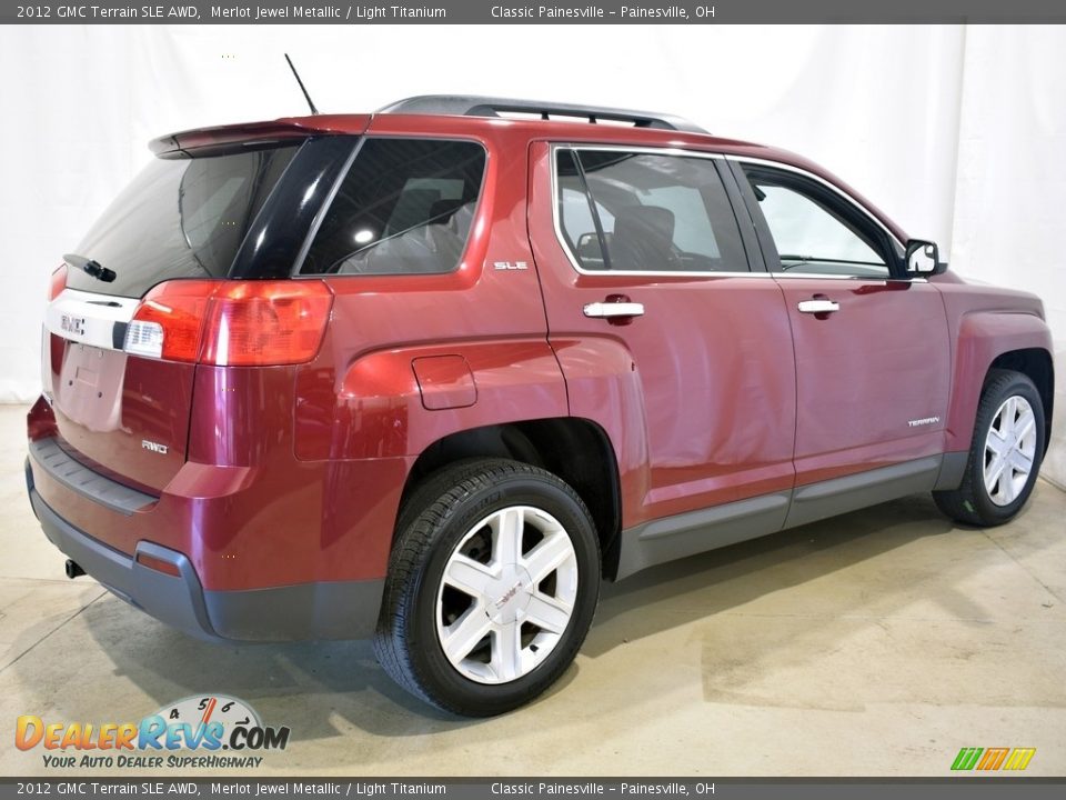 2012 GMC Terrain SLE AWD Merlot Jewel Metallic / Light Titanium Photo #2