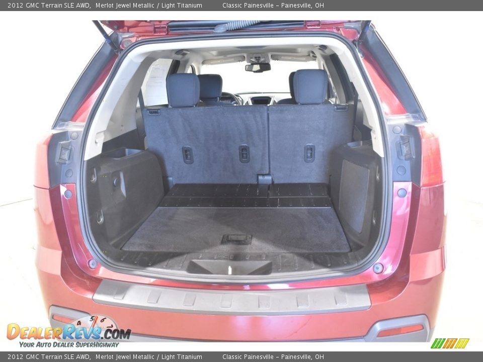 2012 GMC Terrain SLE AWD Merlot Jewel Metallic / Light Titanium Photo #10