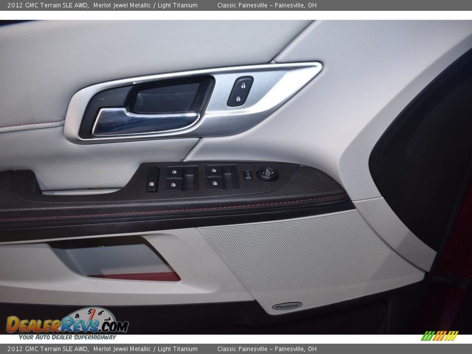 2012 GMC Terrain SLE AWD Merlot Jewel Metallic / Light Titanium Photo #11