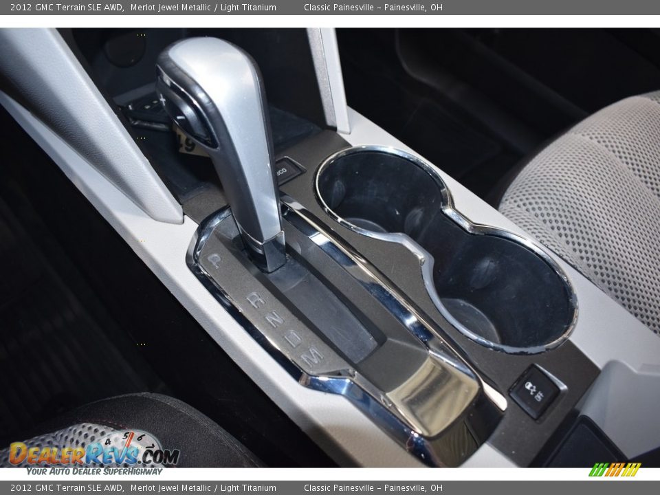 2012 GMC Terrain SLE AWD Merlot Jewel Metallic / Light Titanium Photo #14