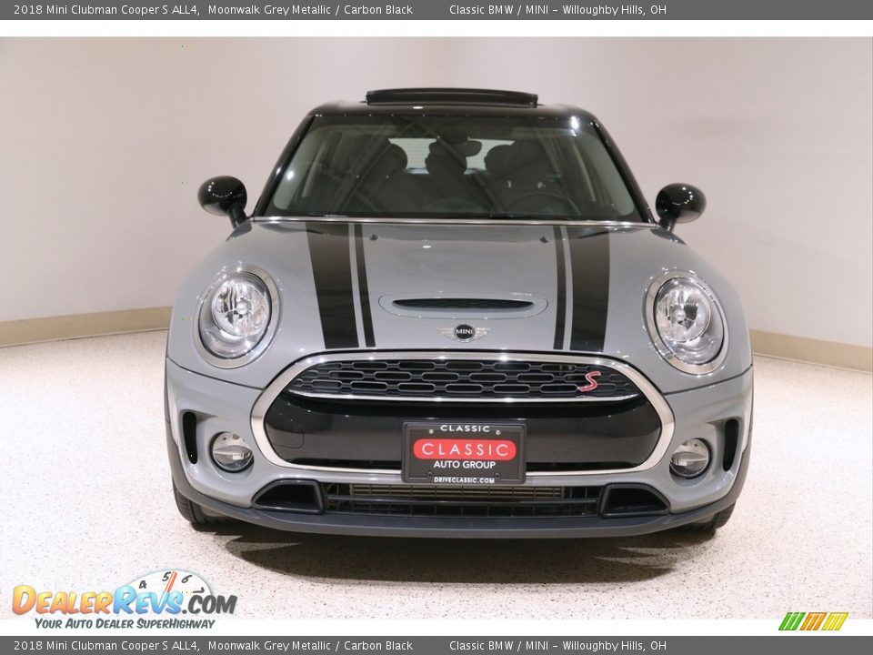 2018 Mini Clubman Cooper S ALL4 Moonwalk Grey Metallic / Carbon Black Photo #2