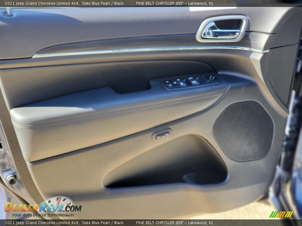 2021 Jeep Grand Cherokee Limited 4x4 Slate Blue Pearl / Black Photo #12