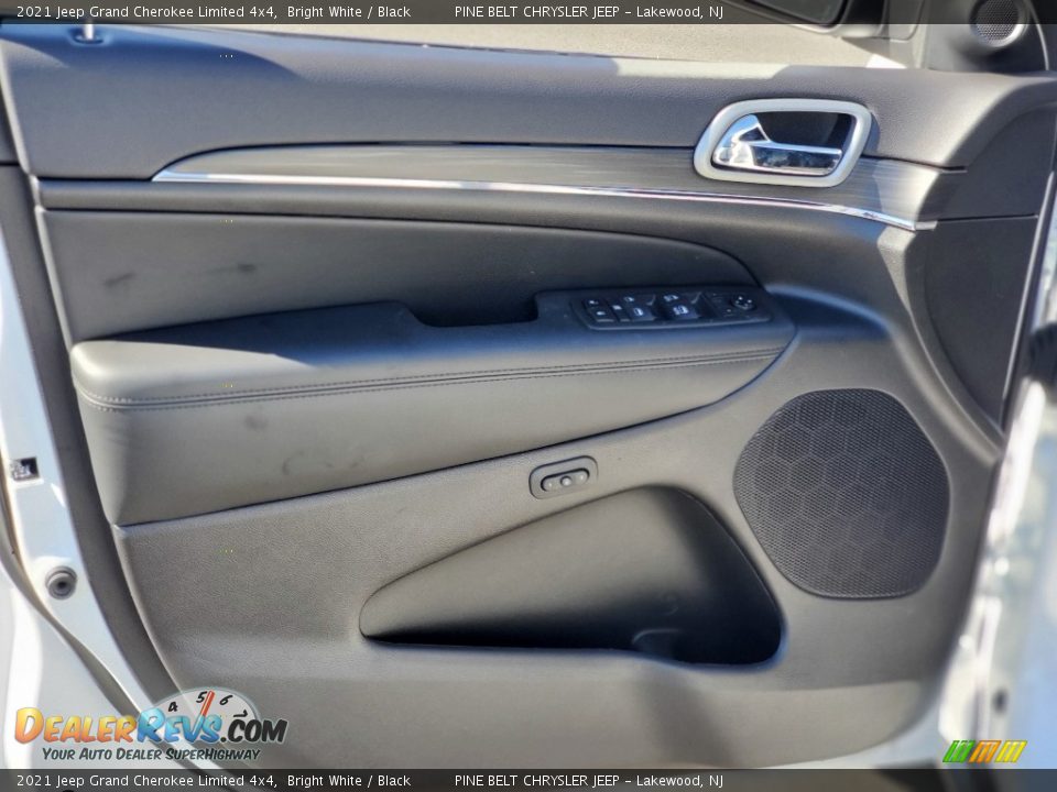 2021 Jeep Grand Cherokee Limited 4x4 Bright White / Black Photo #12