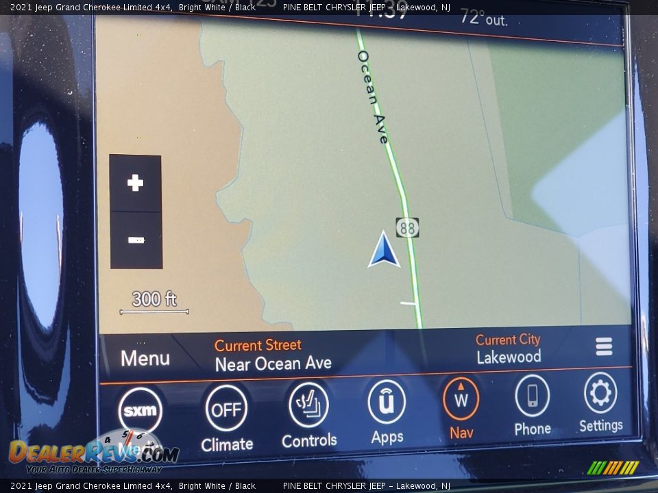 2021 Jeep Grand Cherokee Limited 4x4 Bright White / Black Photo #14