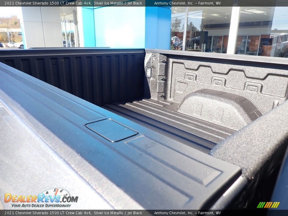 2021 Chevrolet Silverado 1500 LT Crew Cab 4x4 Silver Ice Metallic / Jet Black Photo #8