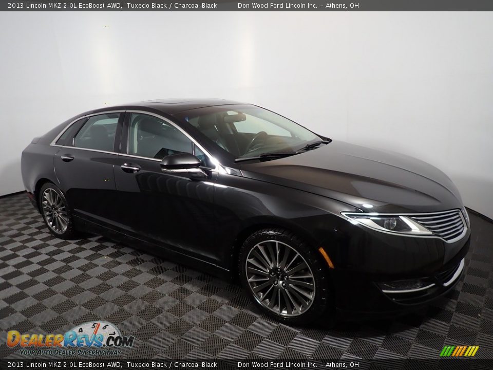 2013 Lincoln MKZ 2.0L EcoBoost AWD Tuxedo Black / Charcoal Black Photo #2