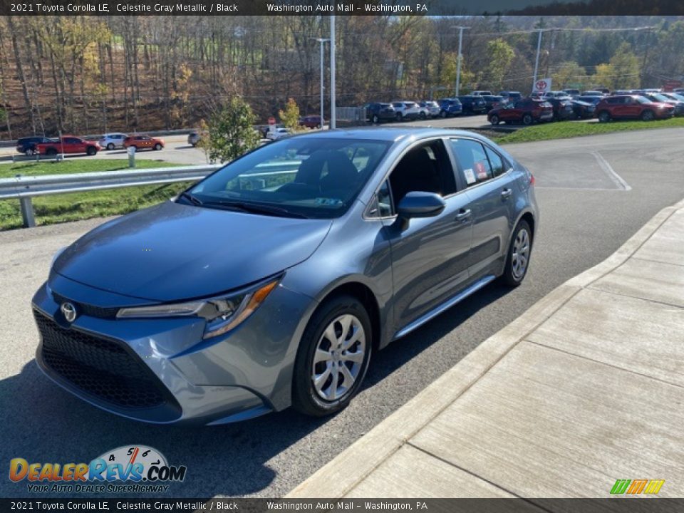 2021 Toyota Corolla LE Celestite Gray Metallic / Black Photo #13