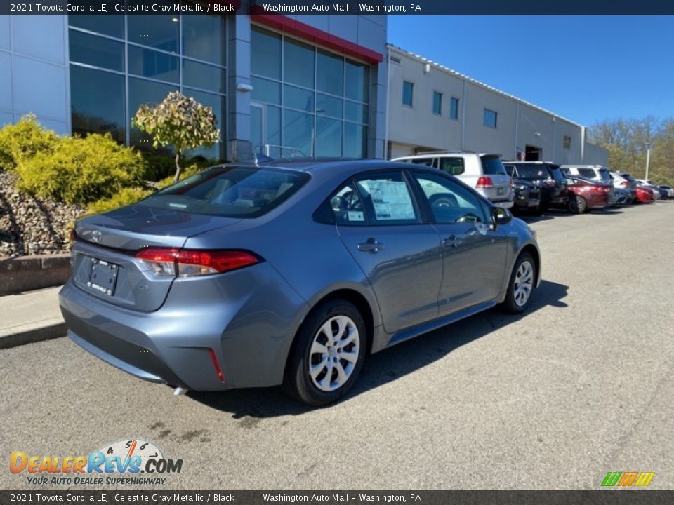 2021 Toyota Corolla LE Celestite Gray Metallic / Black Photo #14