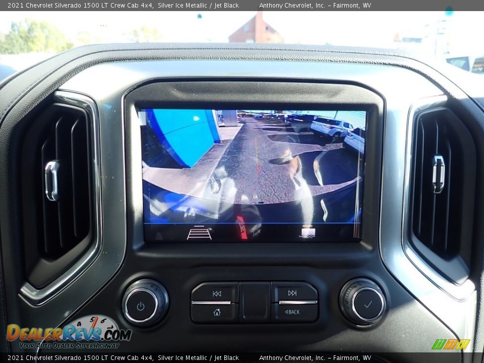 2021 Chevrolet Silverado 1500 LT Crew Cab 4x4 Silver Ice Metallic / Jet Black Photo #18