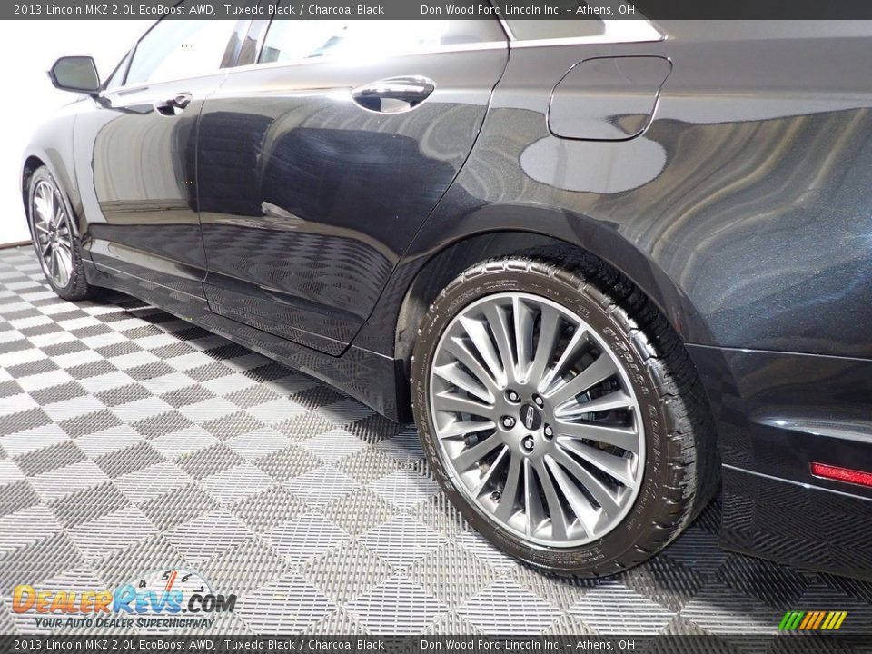 2013 Lincoln MKZ 2.0L EcoBoost AWD Tuxedo Black / Charcoal Black Photo #10