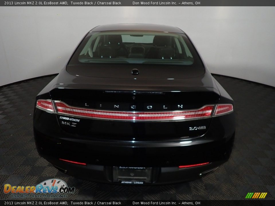 2013 Lincoln MKZ 2.0L EcoBoost AWD Tuxedo Black / Charcoal Black Photo #11