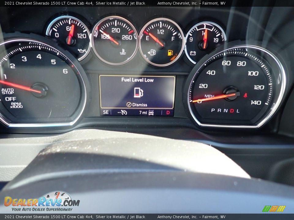 2021 Chevrolet Silverado 1500 LT Crew Cab 4x4 Gauges Photo #21