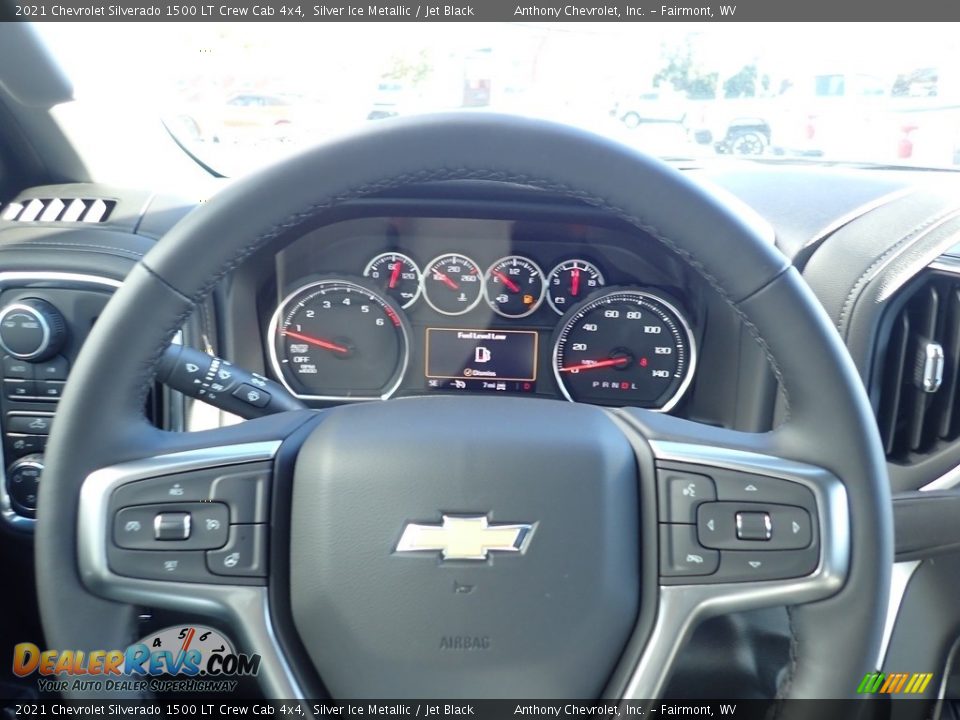 2021 Chevrolet Silverado 1500 LT Crew Cab 4x4 Steering Wheel Photo #22