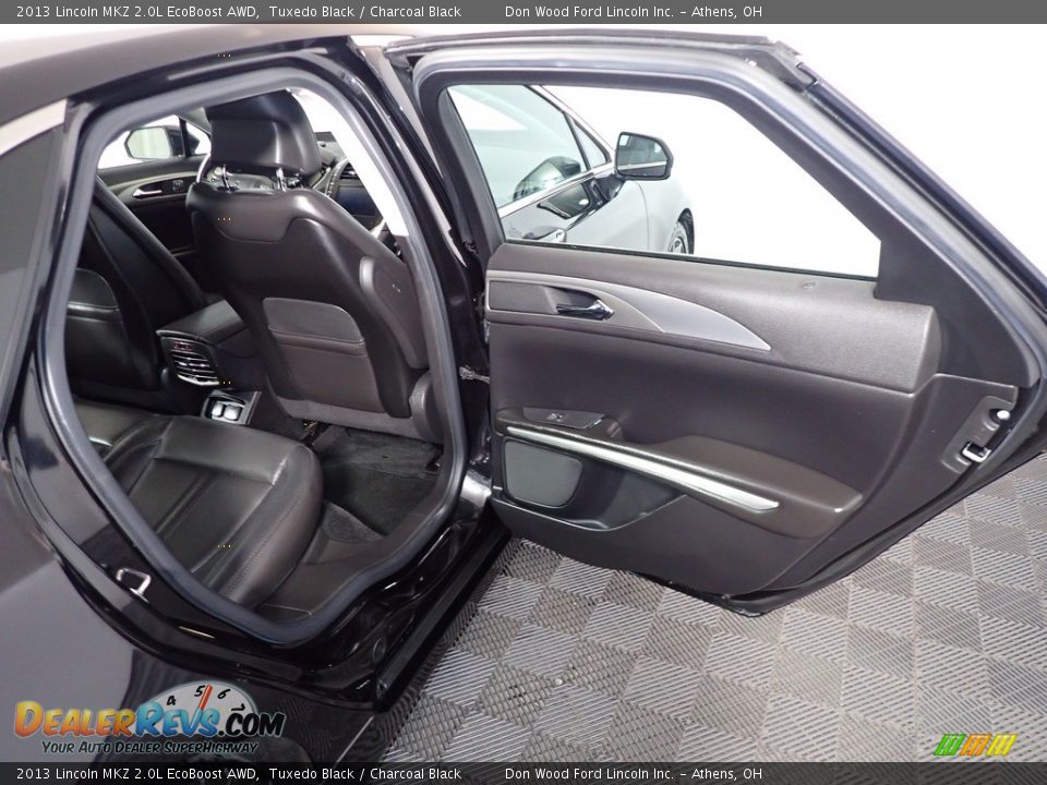 2013 Lincoln MKZ 2.0L EcoBoost AWD Tuxedo Black / Charcoal Black Photo #21