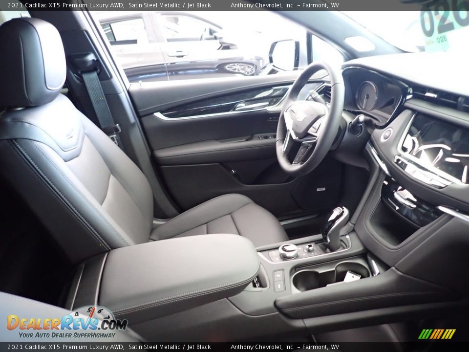 2021 Cadillac XT5 Premium Luxury AWD Satin Steel Metallic / Jet Black Photo #10