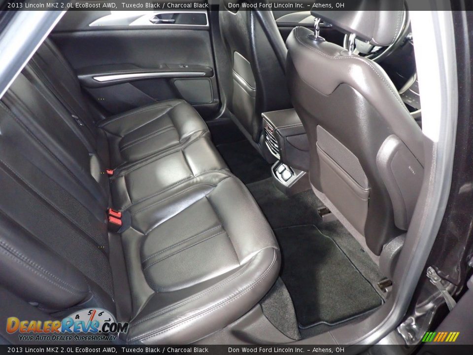2013 Lincoln MKZ 2.0L EcoBoost AWD Tuxedo Black / Charcoal Black Photo #22