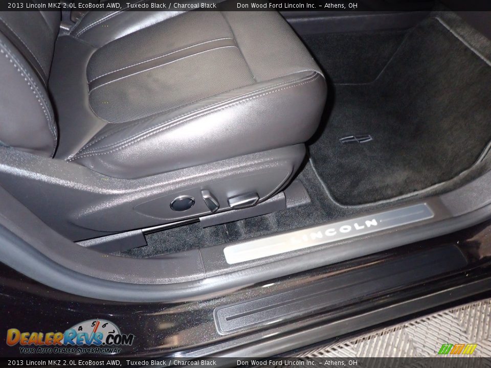 2013 Lincoln MKZ 2.0L EcoBoost AWD Tuxedo Black / Charcoal Black Photo #24