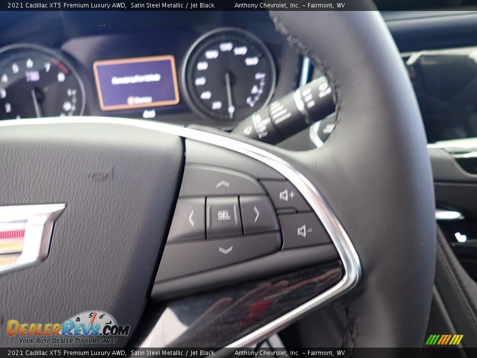 2021 Cadillac XT5 Premium Luxury AWD Steering Wheel Photo #15