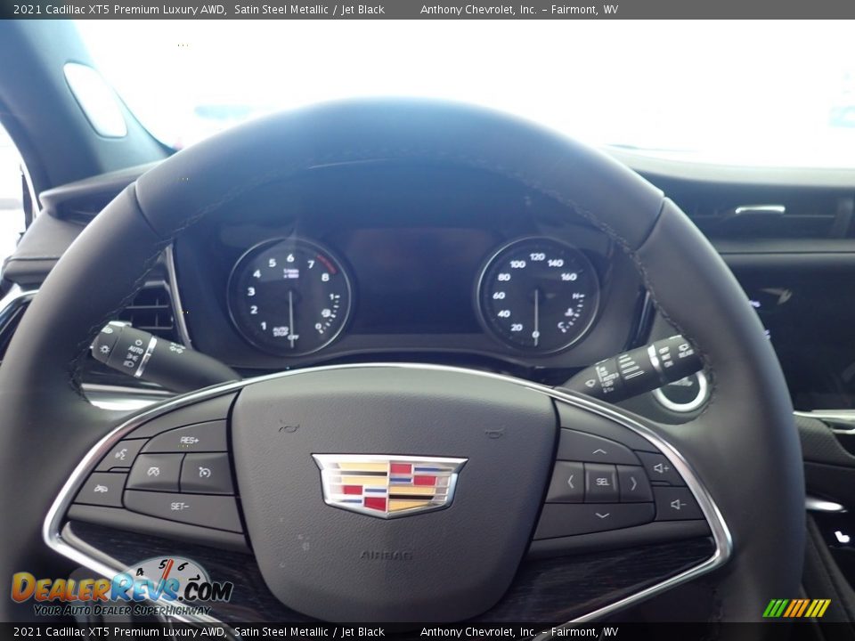 2021 Cadillac XT5 Premium Luxury AWD Steering Wheel Photo #17