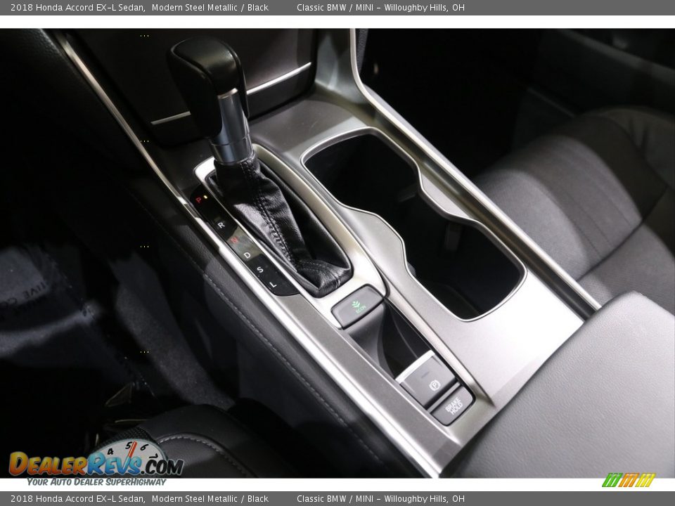 2018 Honda Accord EX-L Sedan Modern Steel Metallic / Black Photo #18
