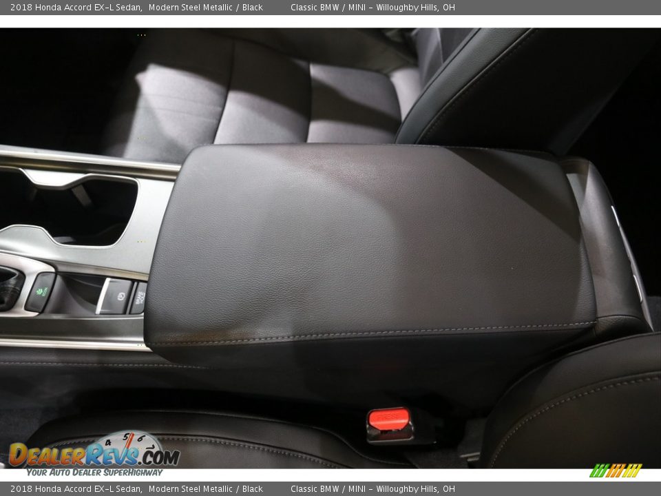 2018 Honda Accord EX-L Sedan Modern Steel Metallic / Black Photo #20