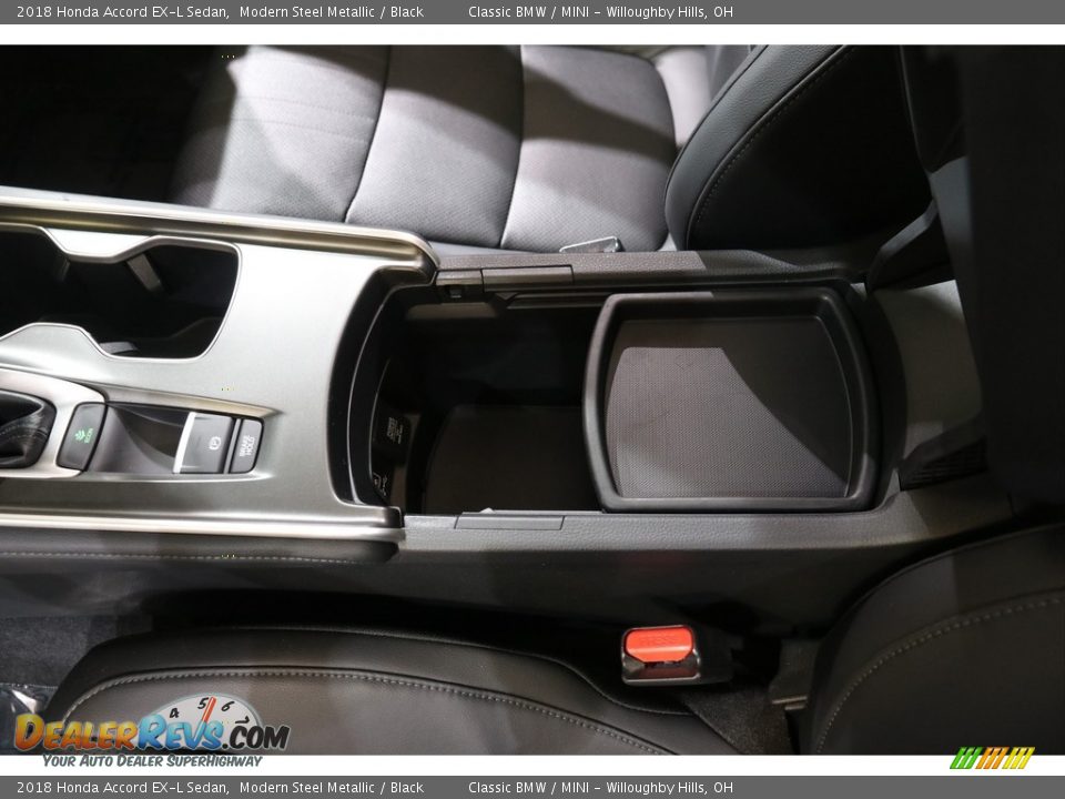 2018 Honda Accord EX-L Sedan Modern Steel Metallic / Black Photo #21