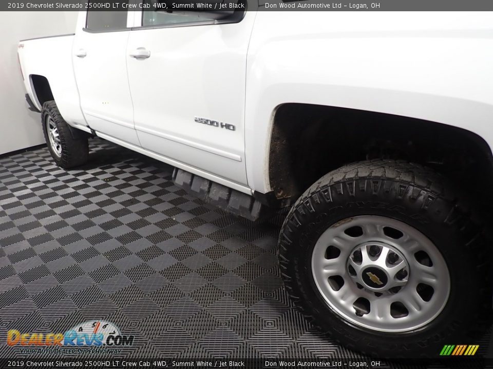 2019 Chevrolet Silverado 2500HD LT Crew Cab 4WD Summit White / Jet Black Photo #4