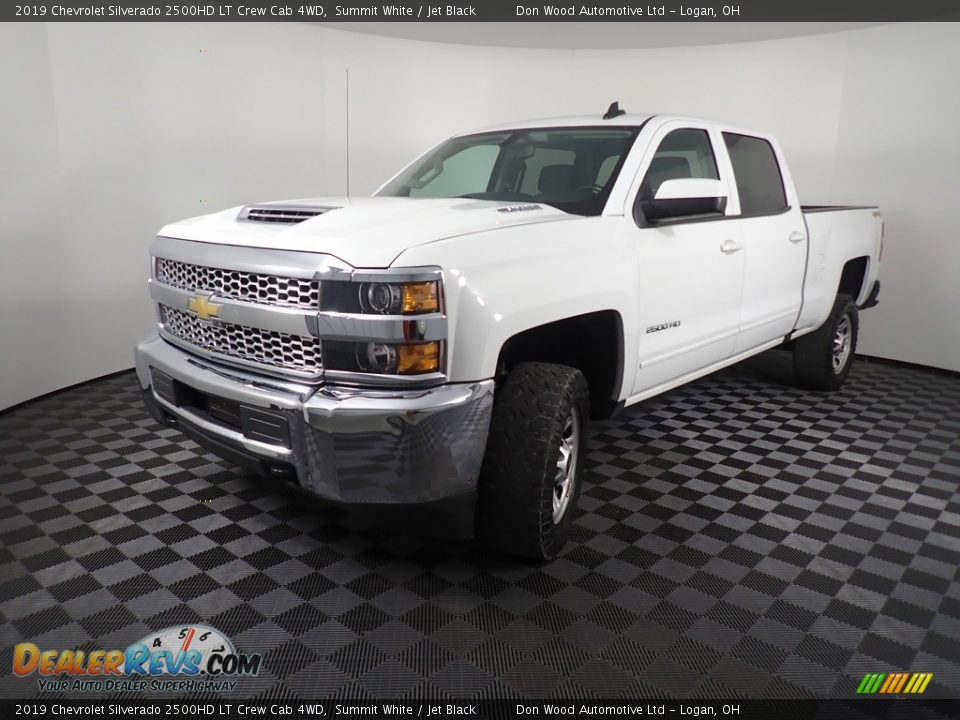 2019 Chevrolet Silverado 2500HD LT Crew Cab 4WD Summit White / Jet Black Photo #8